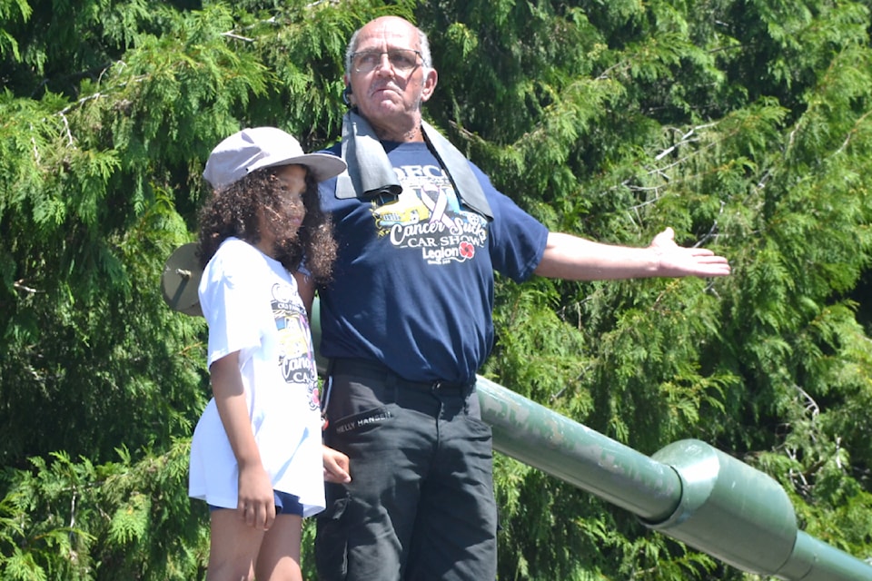 Leilah, seven, was sponsored last year by the OFCC. (Kyler Emerson/Aldergrove Star file)
