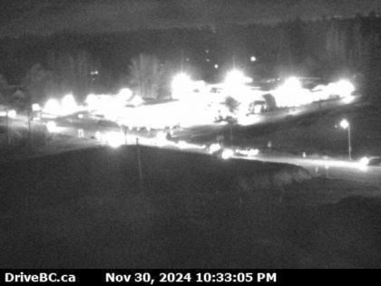 Traffic was rerouted off Highway 1 at the 232 Street interchange due to a multi-vehicle crash Saturday night, Nov. 30. 