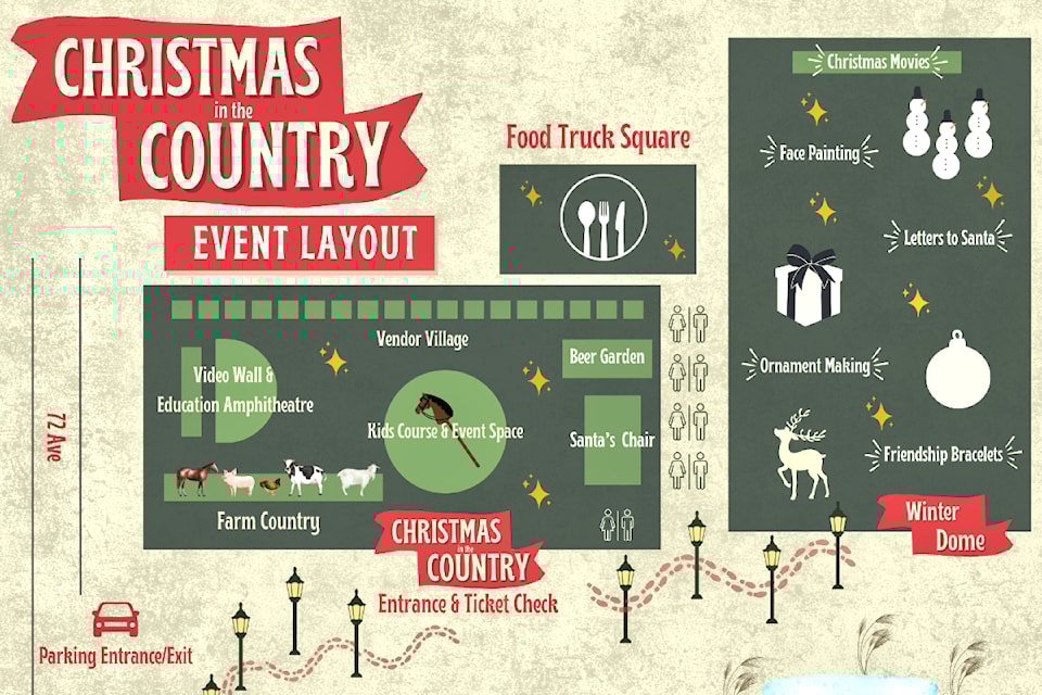 Thunderbird Show Park is hosting its first holiday market from Dec. 5 to 29. (Special to The Star)
