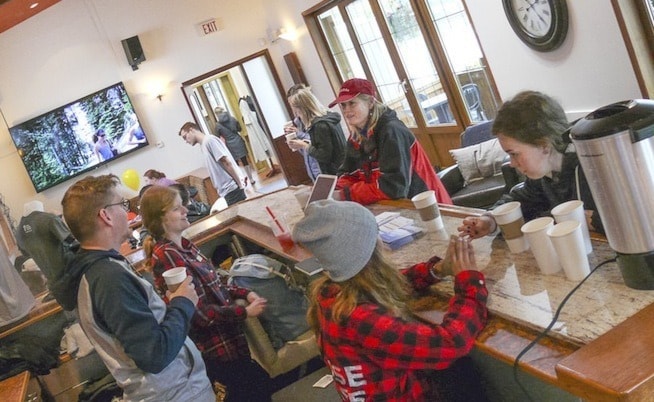 TWU House opened in Fort Langley on Saturday. DAN FERGUSON/LANGLEY TIMES