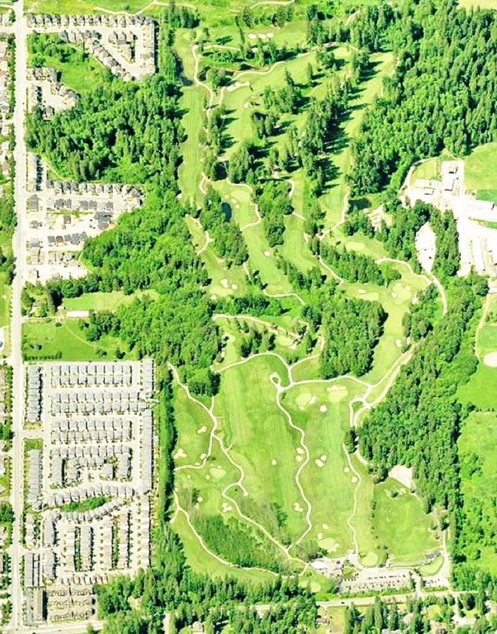 Undated Bing.com image
Air view of Redwoods golf course