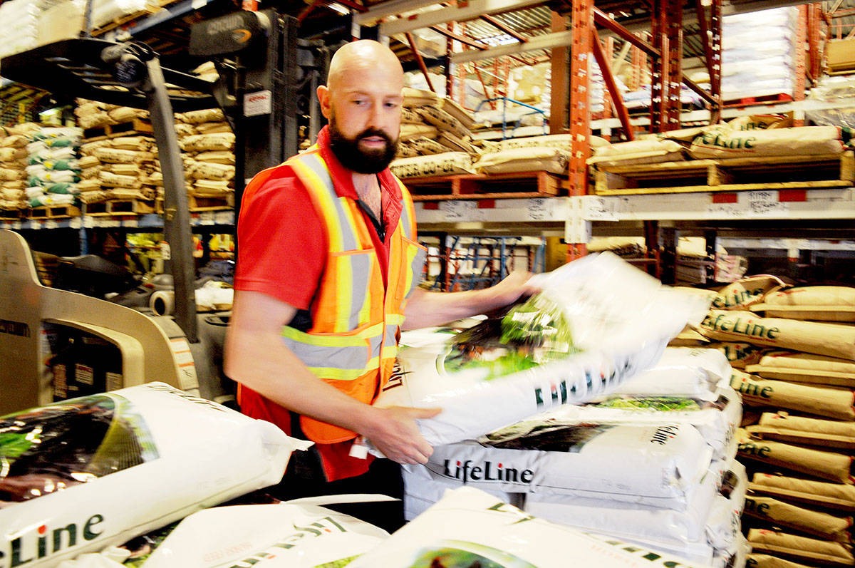 Feed from Langley’s Otter CoOp distributed to farms, zoo, companies