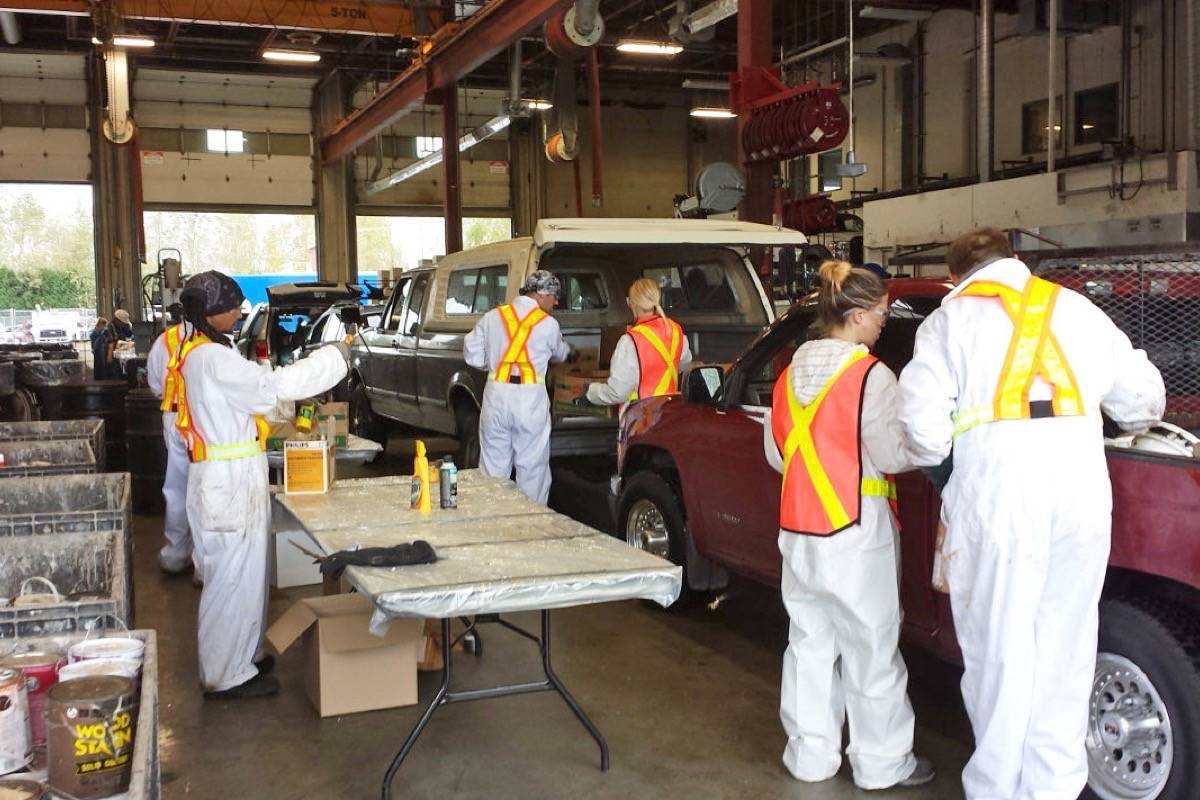 Free hazardous waste dropoff event for Langley Township, City