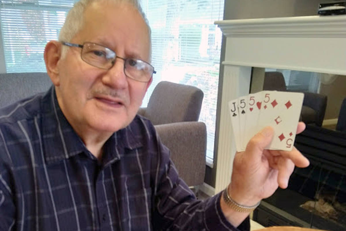 A perfect hand Langley man beats the odds in cribbage Aldergrove Star