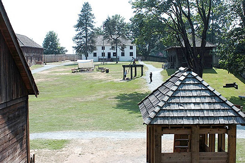The Fort Langley National Historic Site is a sprawling complex and a recreation of the original Hudson’s Bay fort in the area. (Black Press Media file photo)