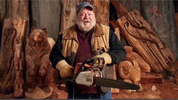 Pete Ryan, known all over the world for his chainsaw carvings, died on Friday, Jan. 8. He was 70 years old. (Contributed Photo/Dignity Memorial)