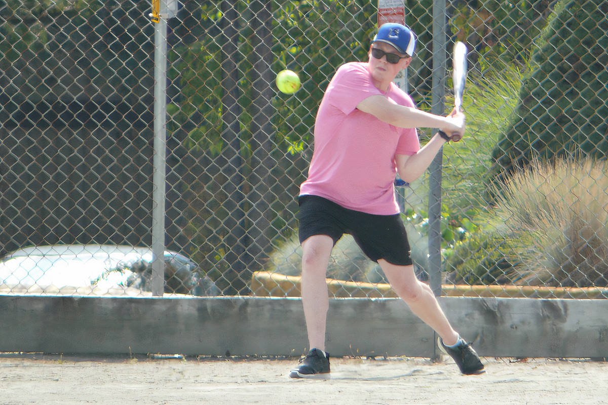 Batter up! A dozen teams took part in the first Mangat family ball tournament to battle cancer. (Dan Ferguson/Langley Advance Times)