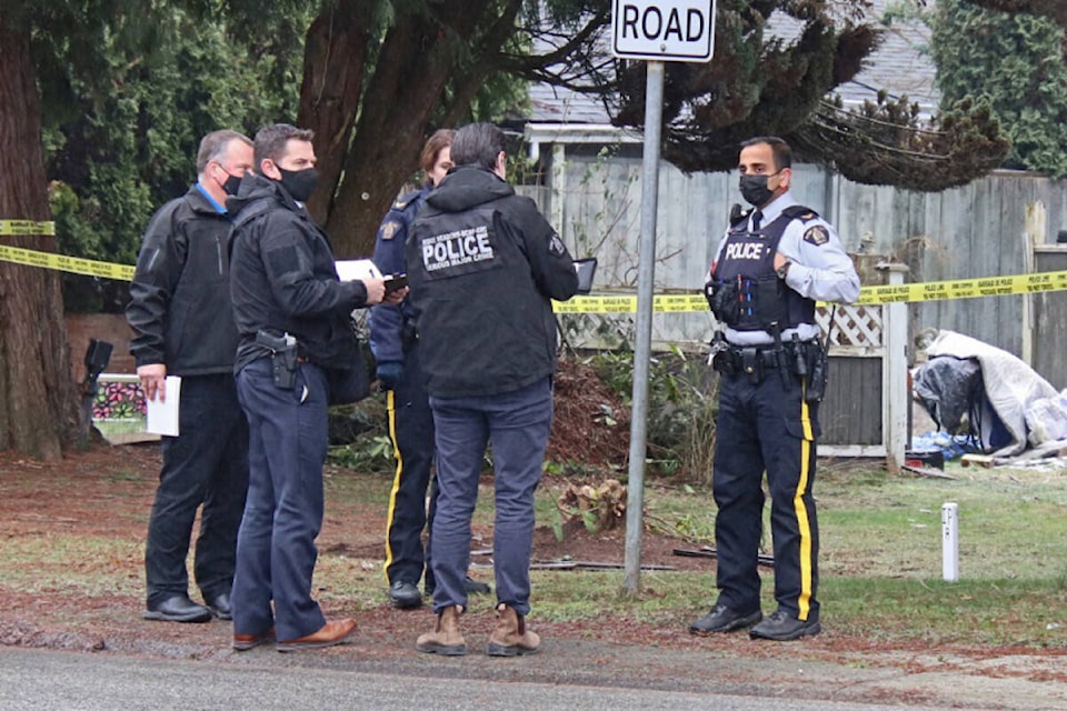 Ridge Meadows RCMP responded to a home for reports of a male stabbed in the chest. (Shane MacKichan/Special to The News)