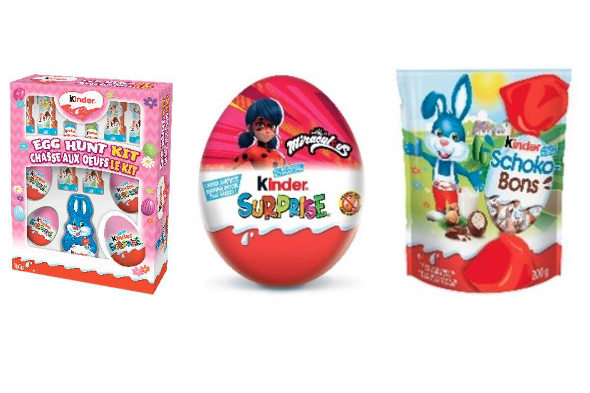 Kinder chocolate hot sale canada