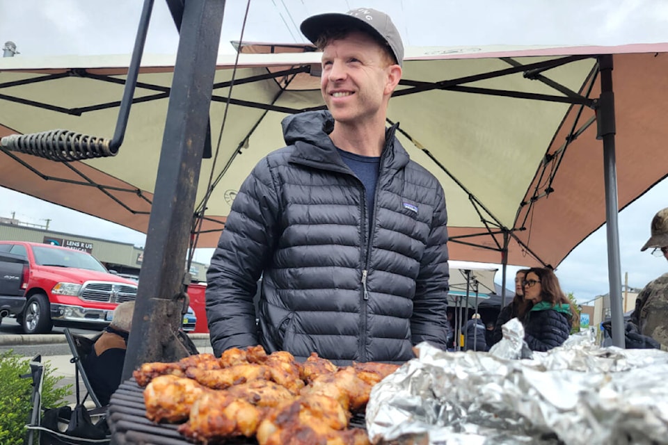After a two-year absence due to COVID-19 restrictions, the Canadian Festival of Chili and BBQ in Langley City returned, taking place on 56th Avenue between Glover Road and 206th Street from May 13 – 15. (Dan Ferguson/Langley Advance Times)
