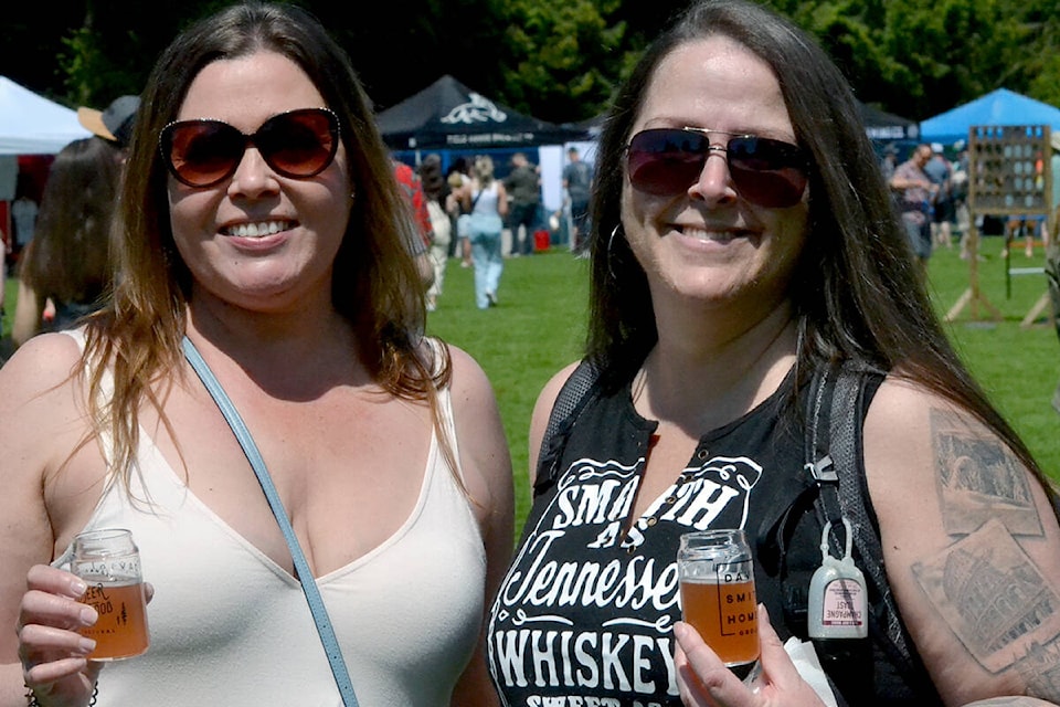 Beers, music, snacks, games and more awaited visitors to the fifth annual Brewhalla Beer and Music Festival. (Tanmay Ahluwalia/Langley Advance Times)