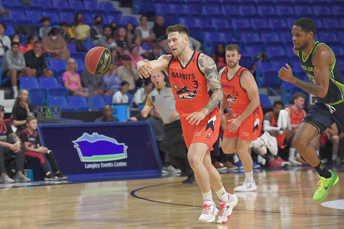 Marek Klassen returned to play for the Fraser Valley Bandits Sunday, June 3, as the team took on Niagara River Lions at Langley Events Centre. (Fraser Valley Bandits CEBL)