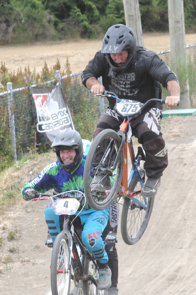 Hundreds of riders competed over three days at the Langley BMX track Aug 12 – 13, wrapping up with the provincials finals. (Dan Ferguson/Langley Advance Times)