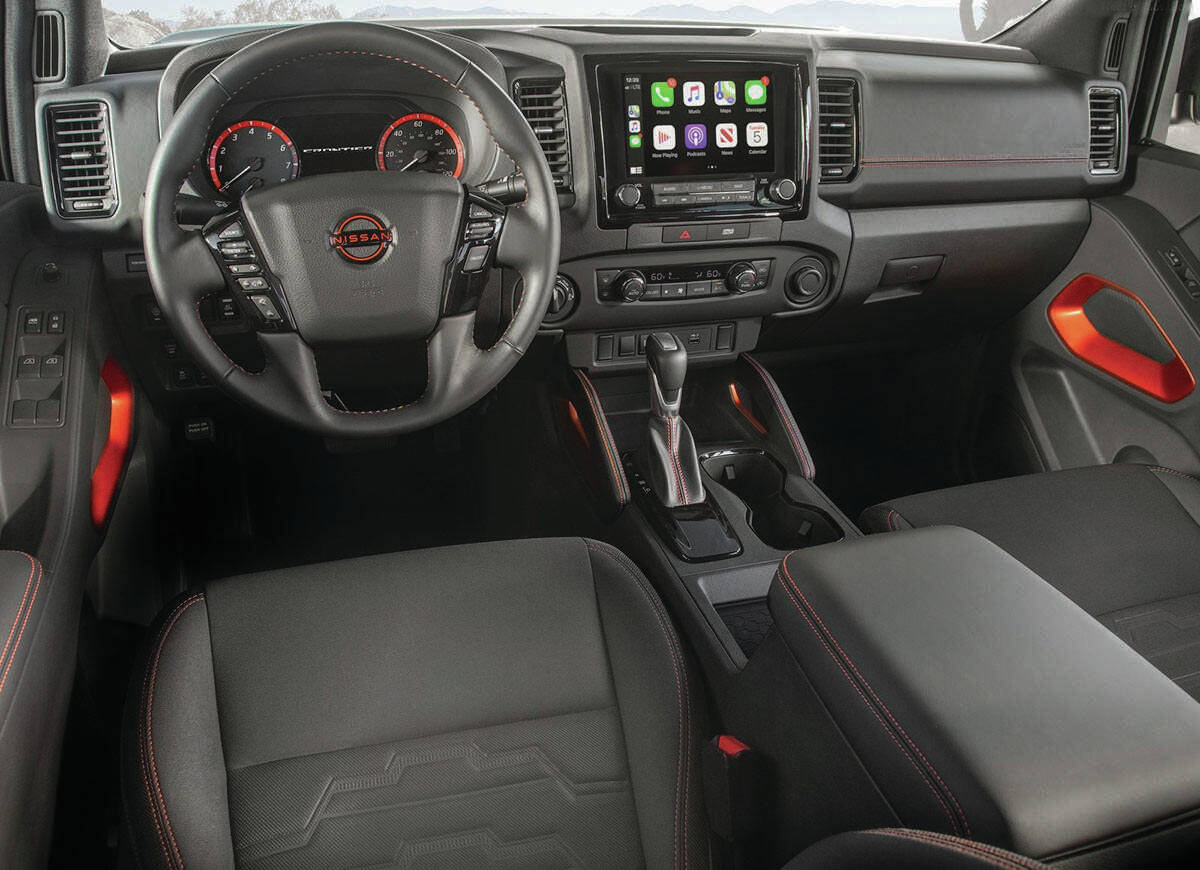 The interior layout is certainly more modern than before, with a neatly integrated 7.0-inch information display between the tachometer and speedometer dials. Its also less plastic-y in there. PHOTO: NISSAN