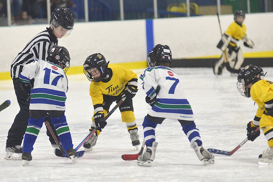Langley Minor Hockey Association hosted 36 teams and nearly 500 players at Langley Sportsplex for the second annual Jean Adams Memorial tournament from Friday, March 17th and Sunday March 19th. (Dan Ferguson/Langley Advance Times)