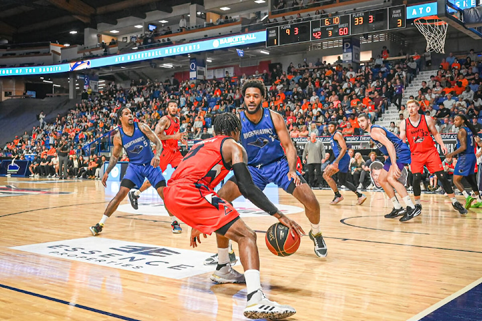Broadcasters at TSN will be showcasing Canadian Elite Basketball League’s game of the week, including some coverage of the Langley-based Vancouver Bandits, who play out of LEC. The first local game being covered live will be June 6, when Bandits take on Winnipeg on home court. (Vancouver Bandits/Special to Langley Advance Times)