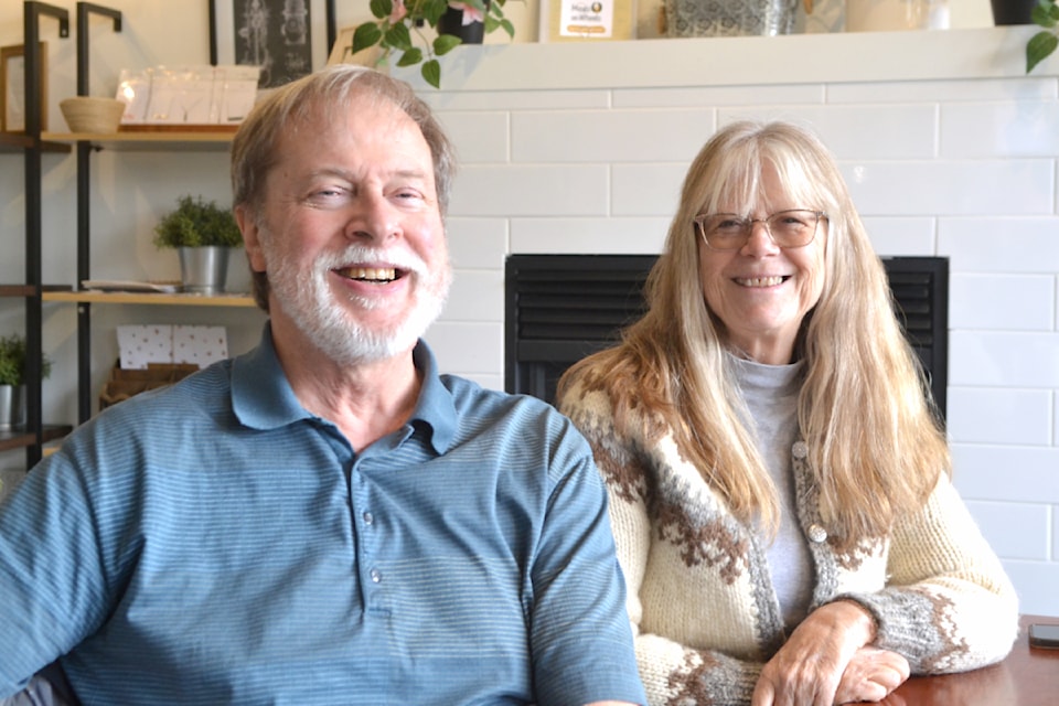 John Keightley is the new president of the Aldergrove Fair. Former president Karen Long remains a volunteer committee member. (Kyler Emerson/Aldergrove Star)