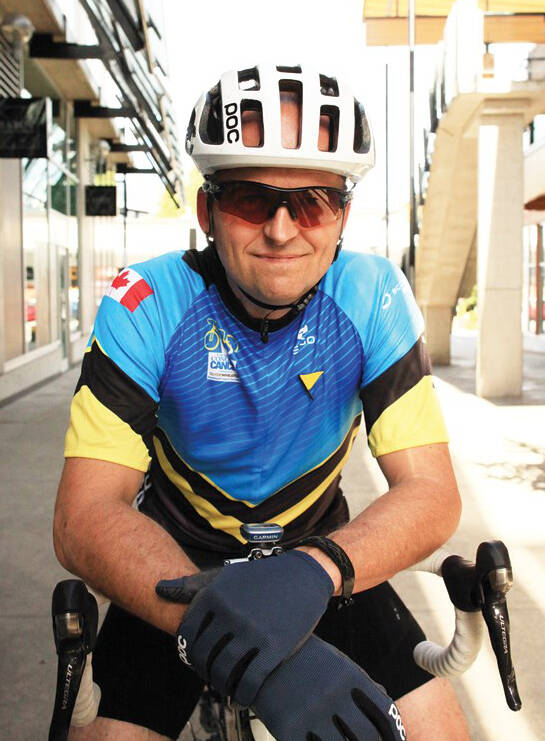 This year will be Colin Bridges fourth time riding in Tour De Cure.