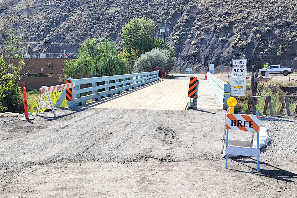 Repairs to Todd Road at the bridge by the post office have largely been completed, and the road is once again open to traffic for the first time since May 2023.