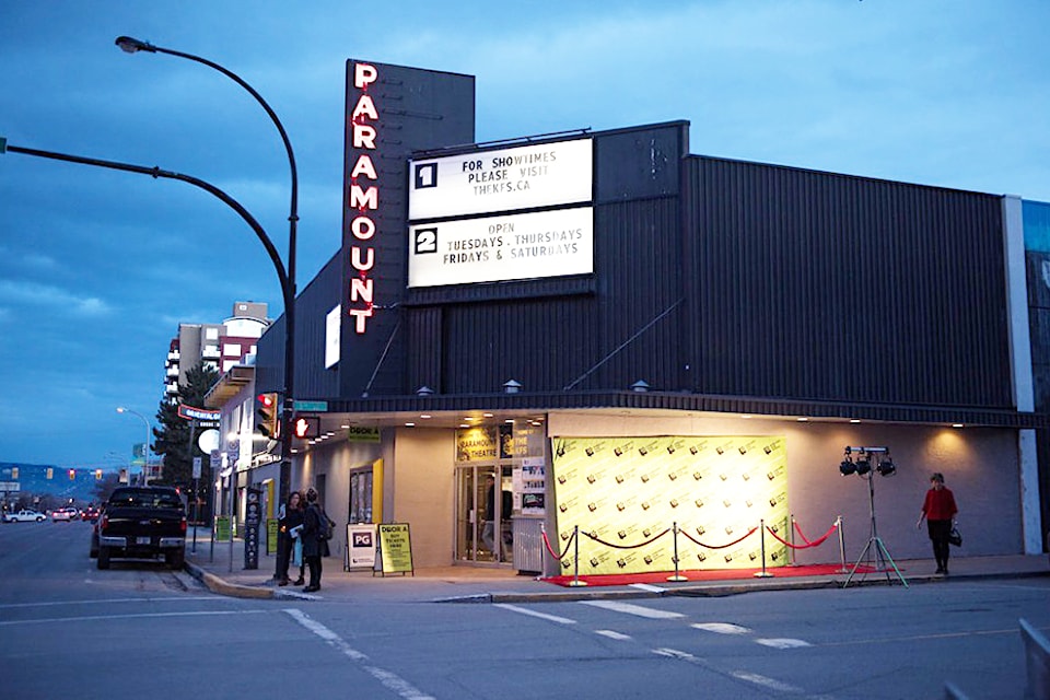 The Paramount Theatre at 5th and Victoria in Kamloops celebrates its 70th anniversary this month.