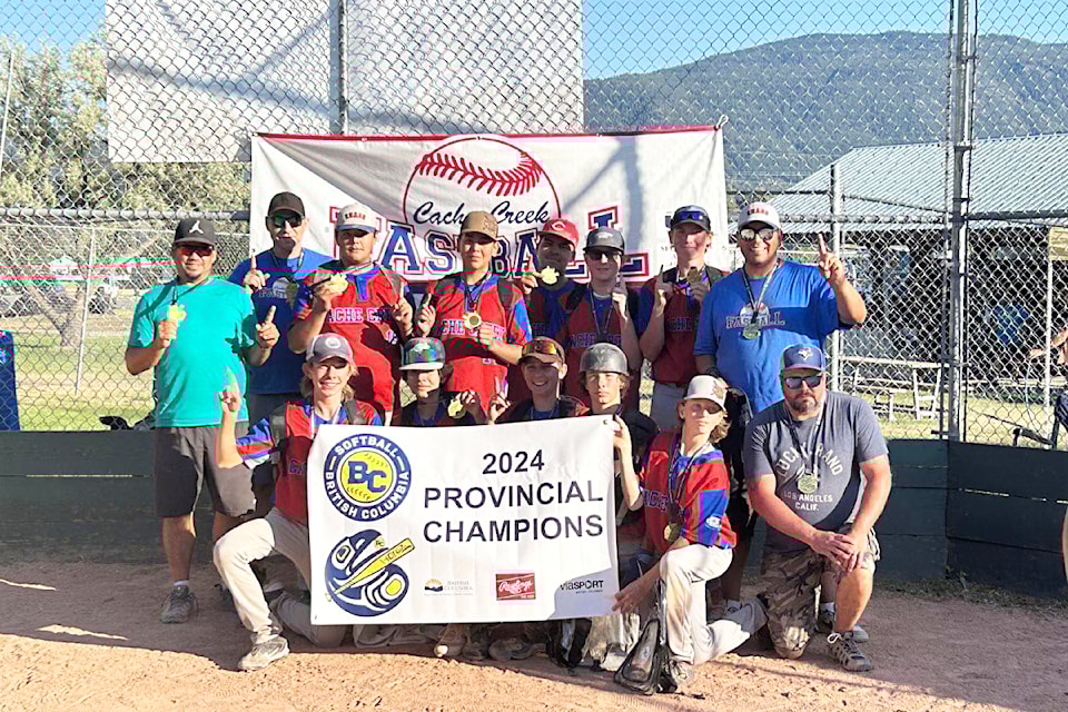 The Cache Creek Chaos U15 boys' team came home from the 2024 provincials in Prince George with the gold medal. Registration for the 2025 season is now open, and players are still wanted. 