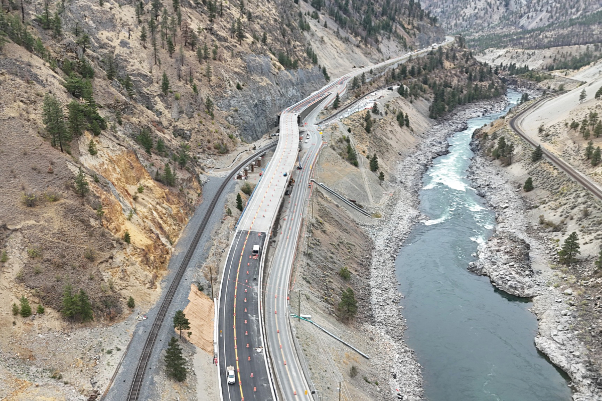 Major B.C. highway projects tied to 2021 atmospheric river nearing completion