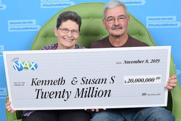 Telkwa s Ken and Susan Salter win 20 million Lotto prize The