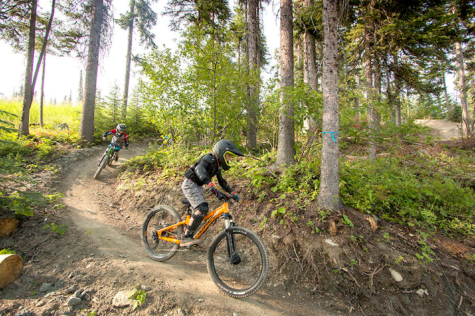 Mountain biking at Sun Peaks Resort. (Sam Loxton/Black Press Media file photo)