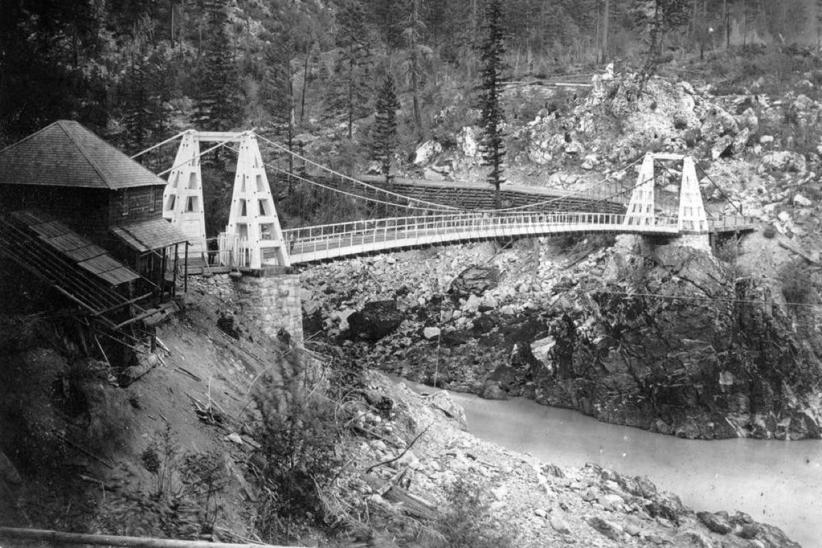 First Alexandra Bridge is long gone, but lives on in