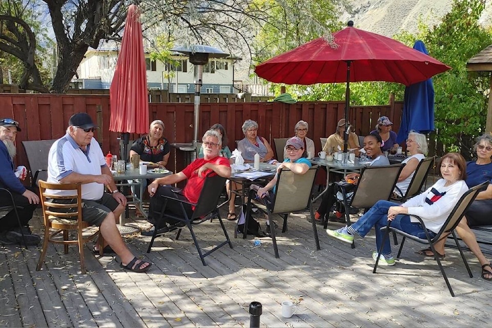 Members of the Desert Daze committee and other stakeholders at a meeting on Sept. 26 to discuss next year’s festival. (Photo credit: Jan Schmitz)