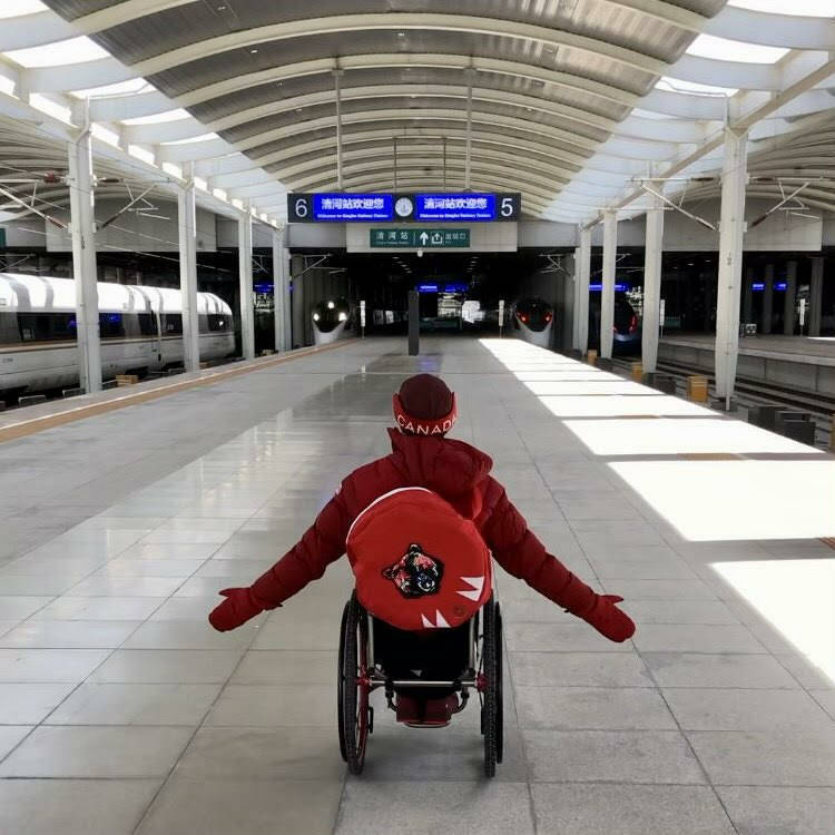 Paralympic Hall of Famer Josh Dueck, seen here at the 2022 Beijing Paralympic Games where he served as Team Canada's Chef de Mission, has been elected to the International Paralympic Committee Athletes’ Council. Photo courtesy of Canadian Paralympic Committee.