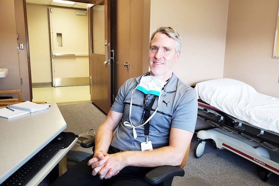 Orthopedic surgeon Dr. Tyler MacGregor has been doing day surgeries at Cariboo Memorial Hospital as part of a visiting specialists program within Interior Health . (Monica Lamb-Yorski photo - Casual Country)