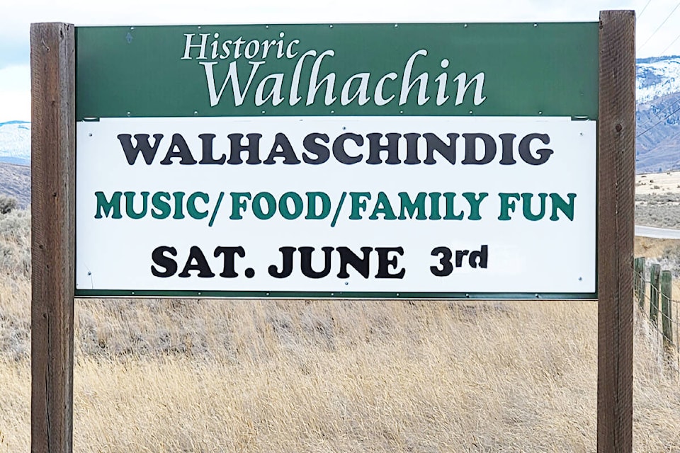 The fifth annual Walhaschindig returns to Walhachin on June 3. (Photo credit: Friends of Walhachin Society)