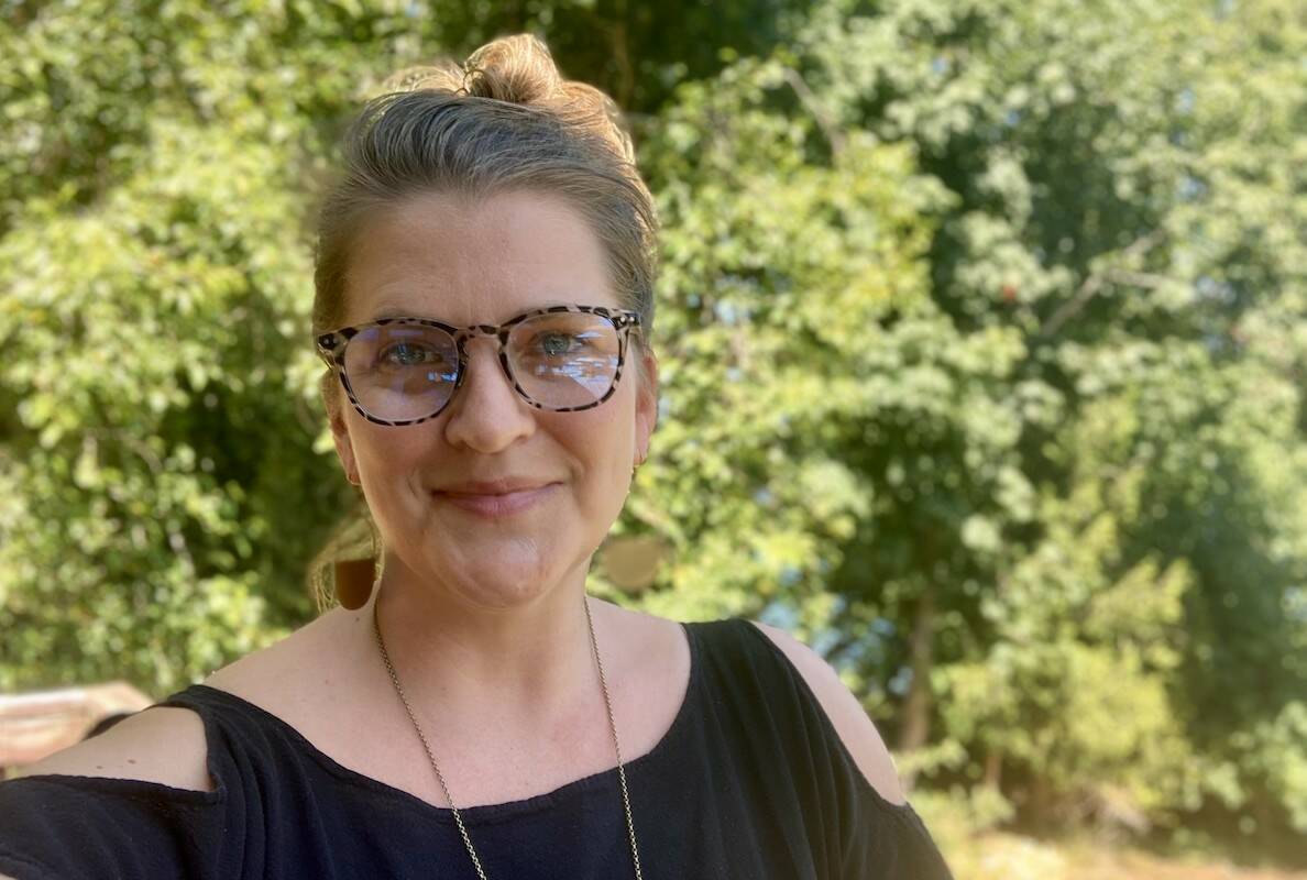 Angeline Robertson, senior investigative researcher at the international environmental organization STAND.earth, says the Forest Eye database was designed to provide information about old growth logging that the public has been unable to get from the provincial government. Photo: Submitted