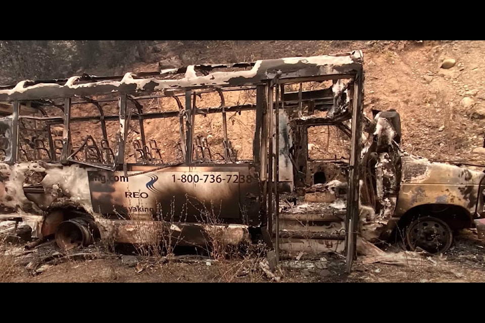 The Kookipi Creek wildfire has currently destroyed 80 per cent of the Reo Rafting and Yoga Resort. (Reo Rafting and Yoga Resort)