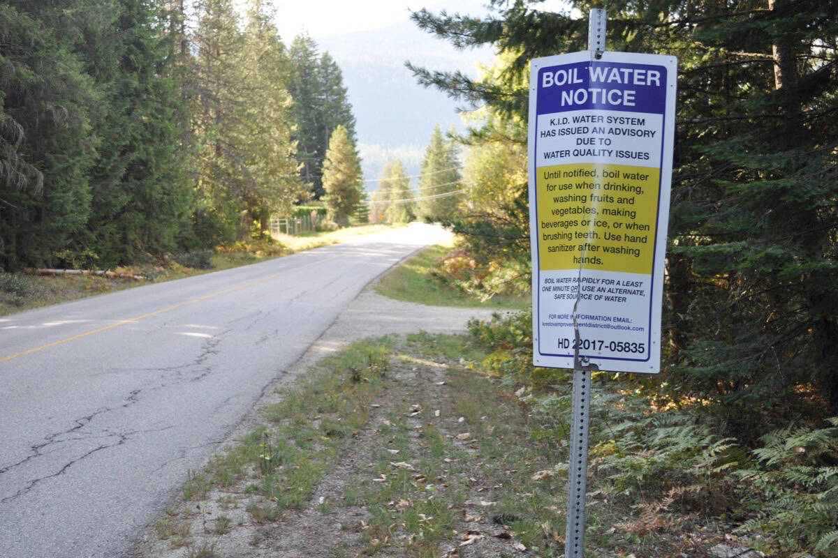 Selkirk Innovates found 178 community water systems within the Columbia Basin-Boundary region were on boil water notices in June. Photo: Tyler Harper