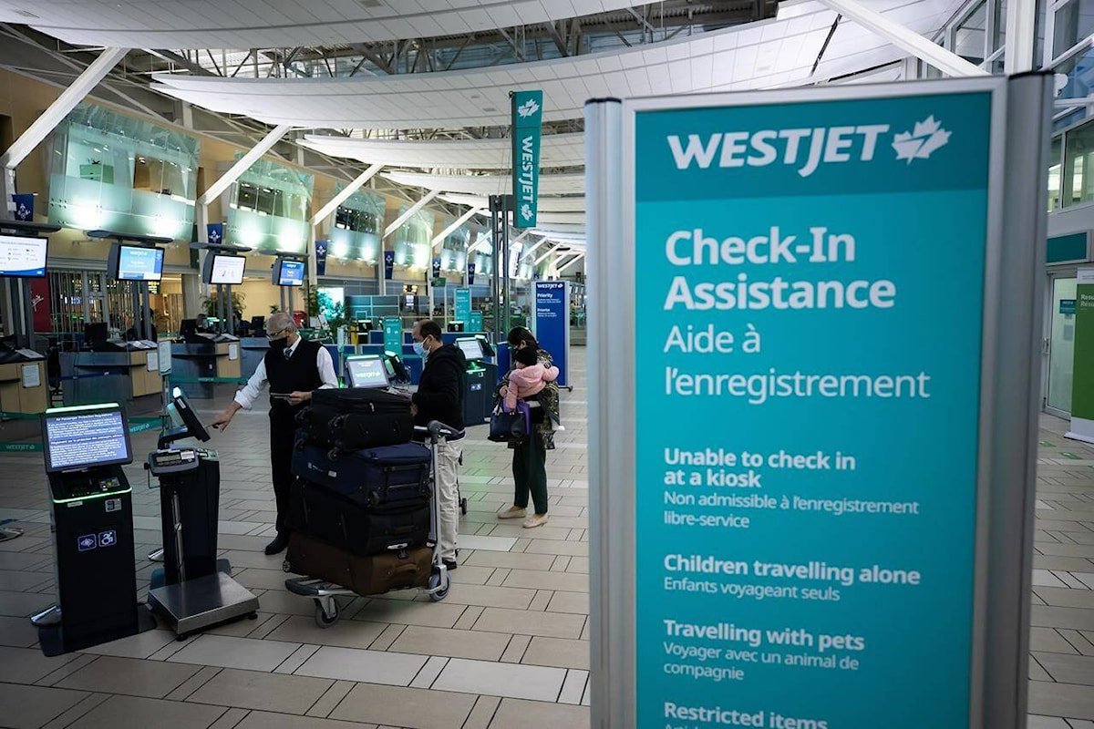 WestJet and NAV Canada restore service after outages delay 100 flights