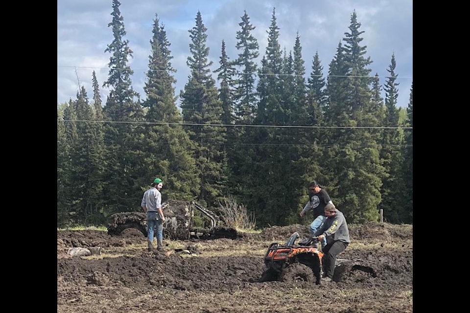On June 1 the Grassy Plains Hall Association held their annual mud bog event. Competitors came from Prince George to Terrace.