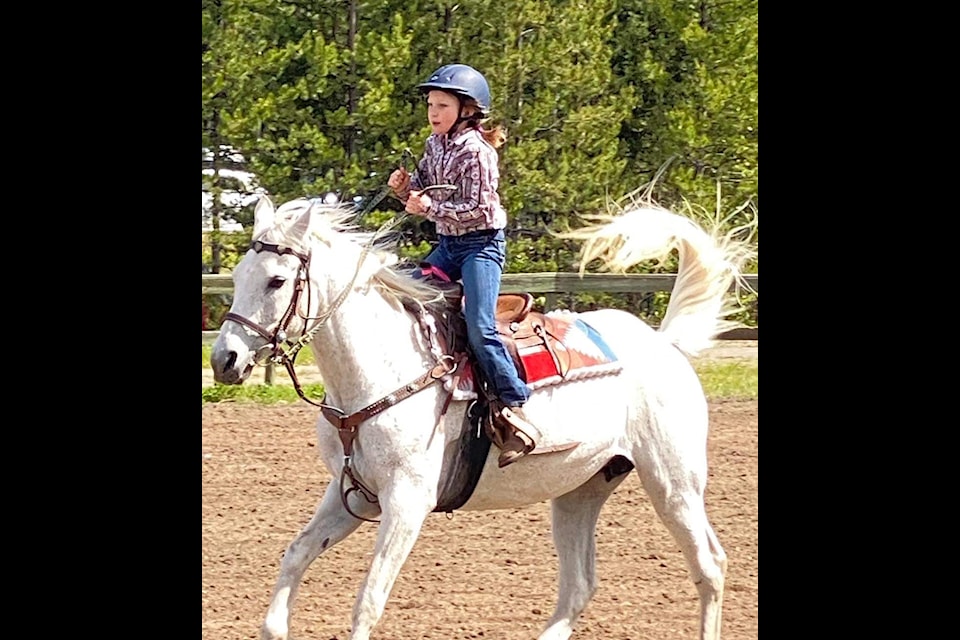  Lake Saddle Club hosted a gymkhana on June 8 with 10 riders taking part, it was a great event. 
