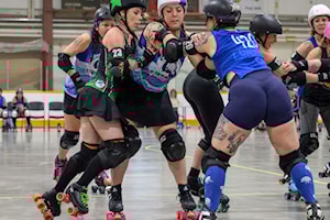 Gallery: Roller derby fun in  Lake