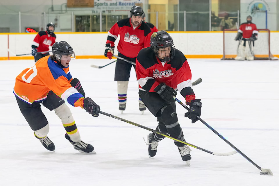 Carrier Sekani Family Services presented the 2025 CSFS Hockey Jamboree Tournament in  Lake on March 1 and 2 at the Tom Forsyth Memorial Arena.

It was a fun jamboree-style hockey event that was all about enjoying the game and connecting with the community. It was open to everyone ages 16 and up, whether you were a seasoned skater or just there for fun. Individuals were assigned to a team based on skill to ensure teams were evenly matched. 
