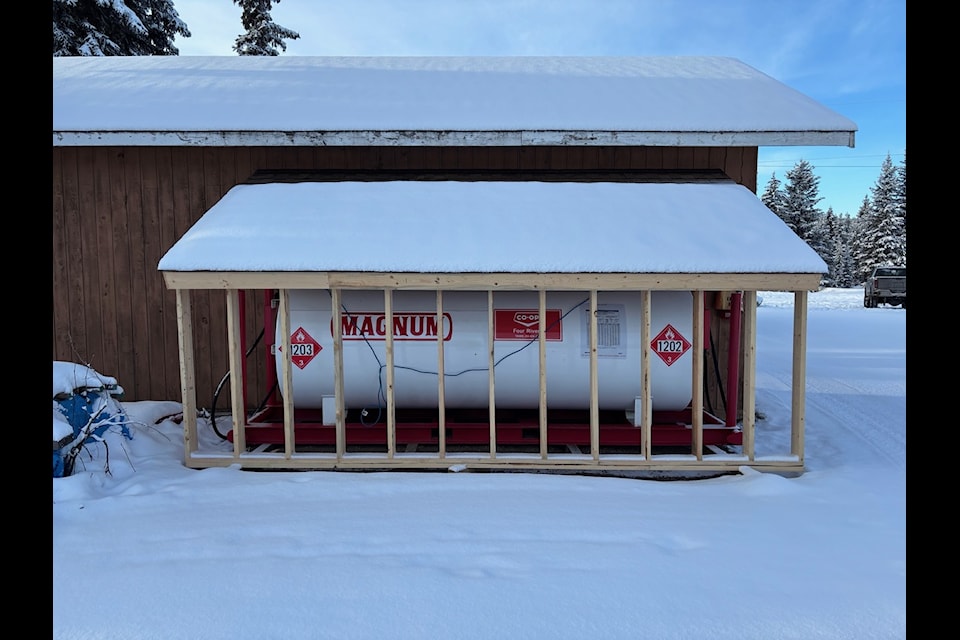 The Omineca Ski Club now has a new fuel tank because of funding that was made available from NKDF and the support of volunteers hard work.
