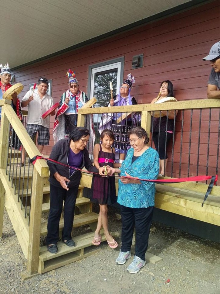 New admin building at Fort Babine