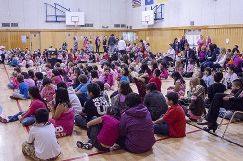 Anti-bullying rally at WKE