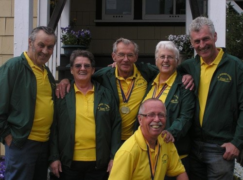 The golden years win golden medals