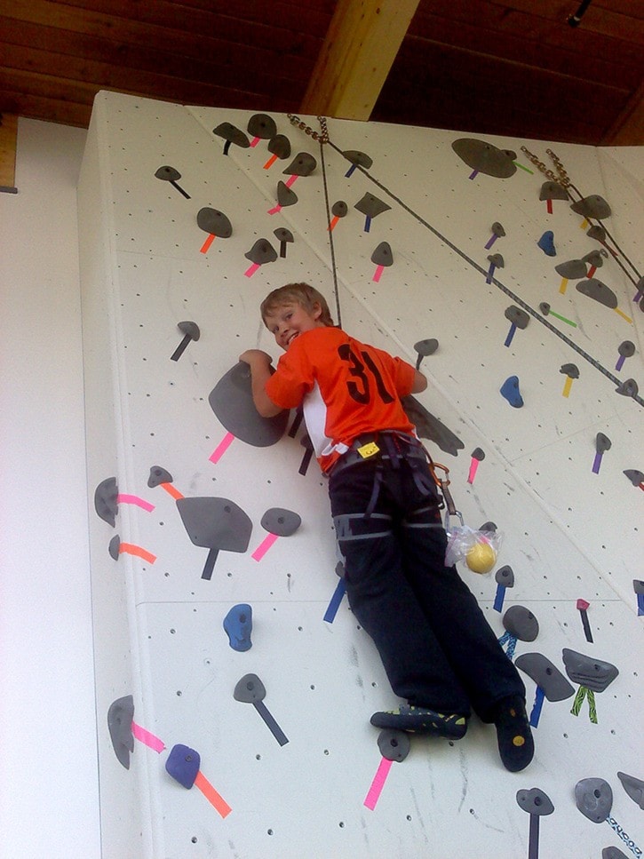 Rock climbing fun