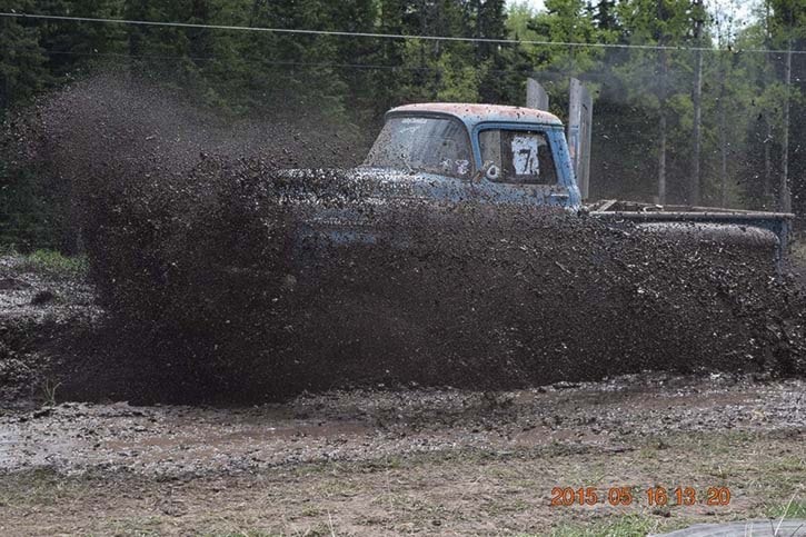 A lot of mud makes for fun times