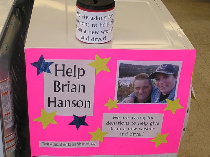 Fundraising for Brian Hanson