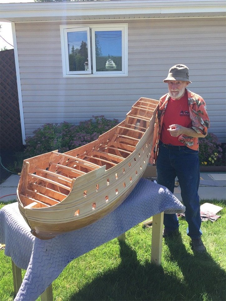 Impressive ship modelling skills