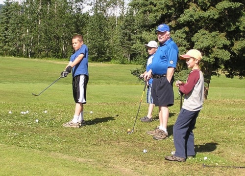 Pro golfers in the making